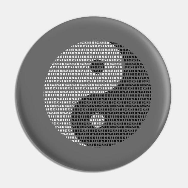 The Numbers Yin Yang Pin by geekbias