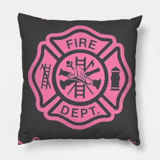 Property of a Firefighter Funny Wife Girlfriend Gift Pillow