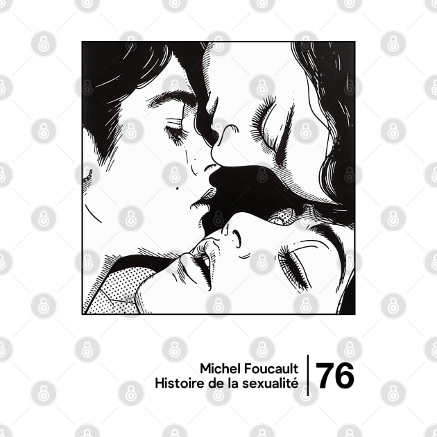 Michel Foucault - Minimal Style Graphic Artwork by saudade