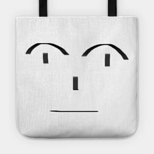 Straight Face Tote