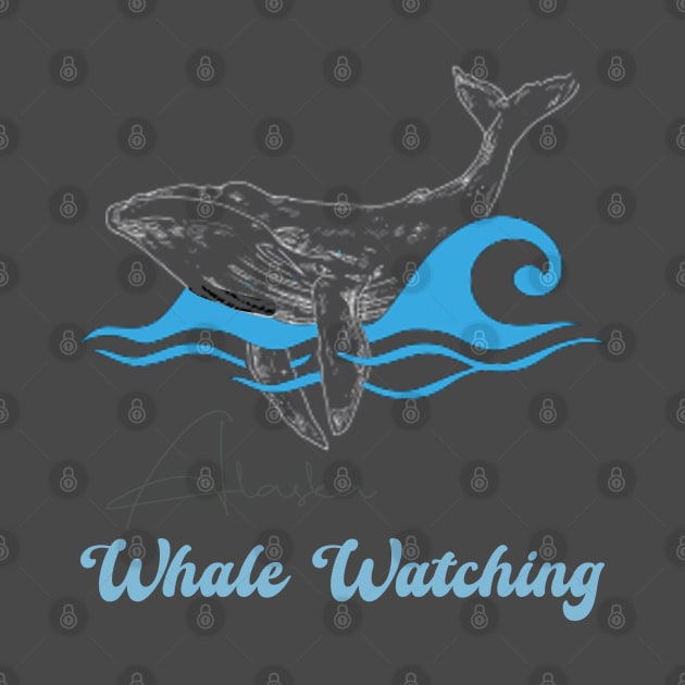 Alaska Whale Watching humpback beluga orca killer whales by TeeText