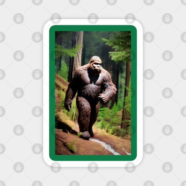 Bigfoot Magnet by GoodSirWills Place