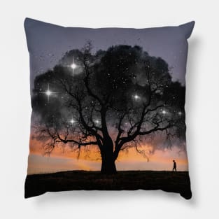 Tree space Pillow