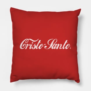 Cristo Santo Pillow