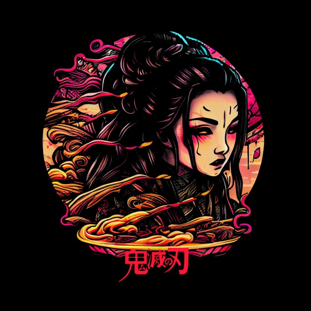 Evil Nezuko by gblackid