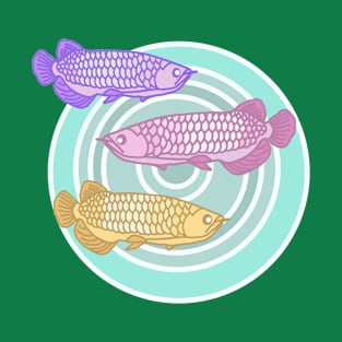 Arowana Fishes In The Water T-Shirt