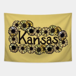 Kansas Sunflower Tapestry