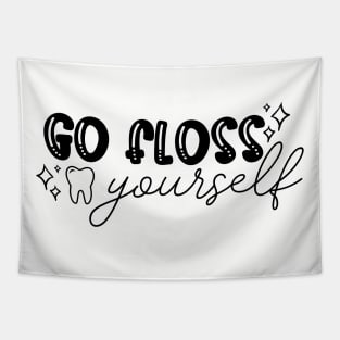 Dental Pun - GO FLOSS yourself Tapestry