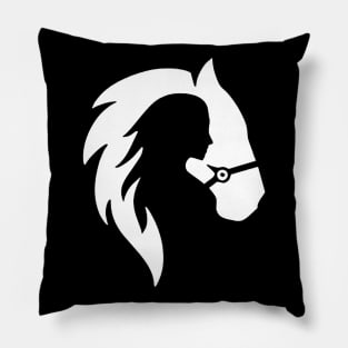 Women Horse Lover Pillow