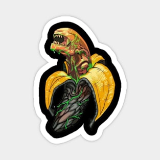 Banana Xenomorph Magnet