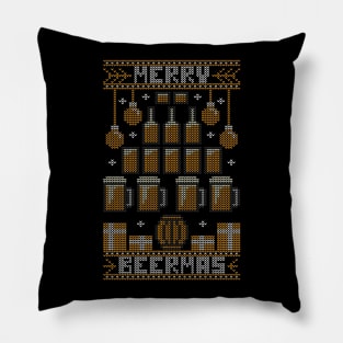 Merry Beermas Pillow