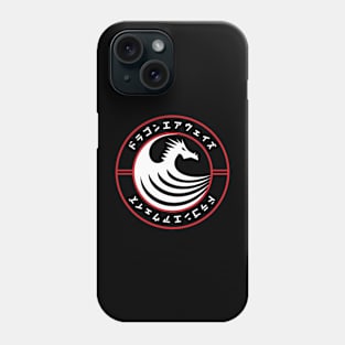 Doc Labs - Dragon Airways (ドラゴンエアウェイズ) - (White/Red) Phone Case