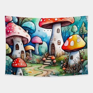 Mushrooms gift ideas , mushroom stickers,mushroom tees,mushroom tote bag and more Tapestry