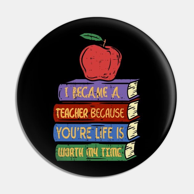 i became a teacher because your life is worth my time Pin by gdimido