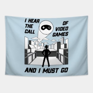 Boy Gamer Video Games Calling Boy Gamers Gift Tapestry