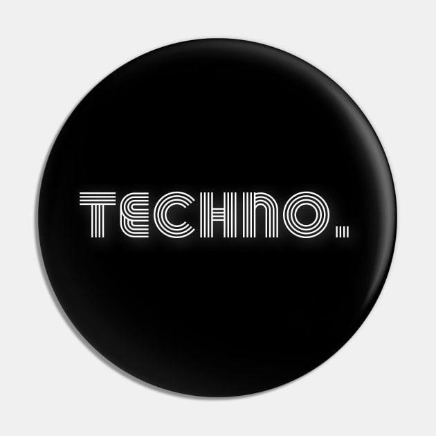 Techno Pin by Raw Designs LDN