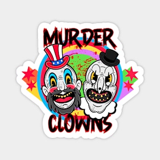 Murder Clowns Magnet