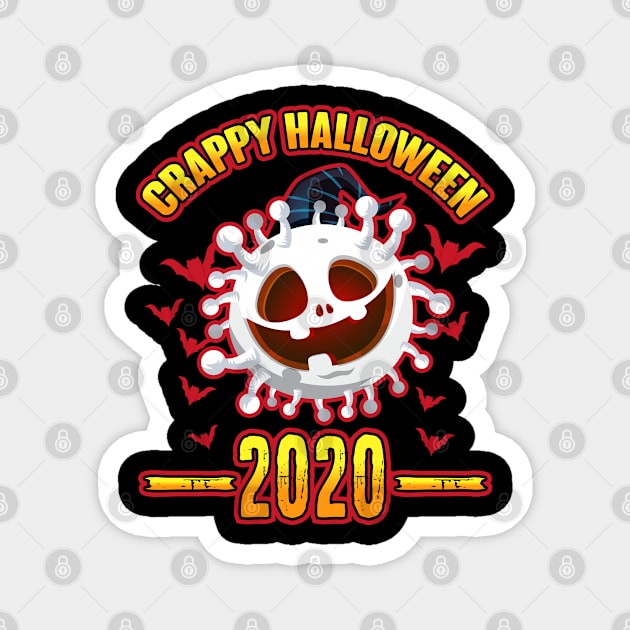 Crappy Halloween 2020 Boo Coronavirus Magnet by mckinney