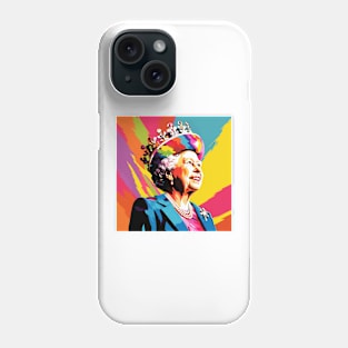 Elizabeth II Pop Art 1 Phone Case