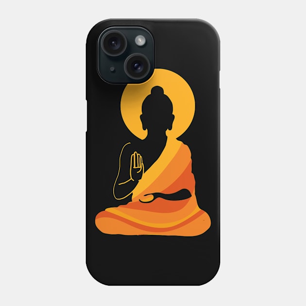 Buddha YingYang Zen Yoga Relax Phone Case by JaydeMargulies