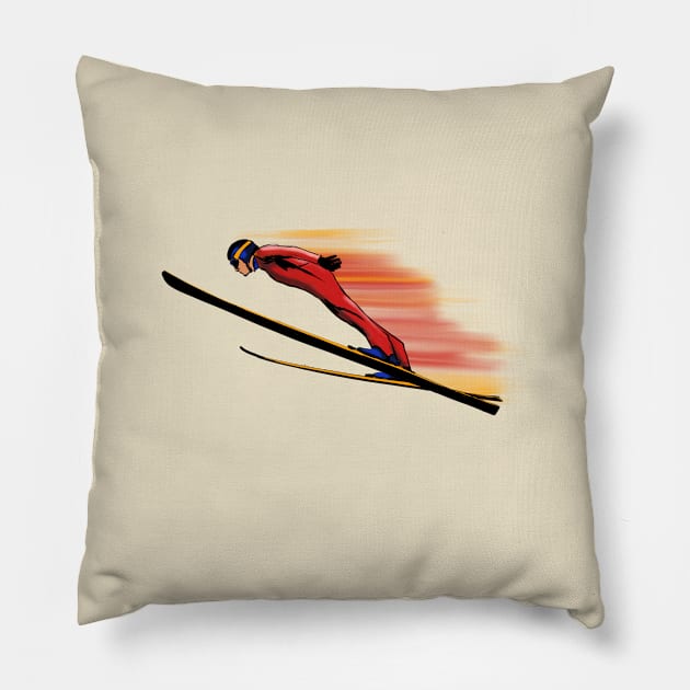 Schanzensprung Pillow by sibosssr