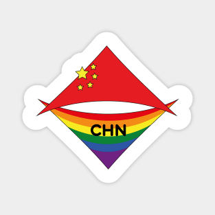 China pride flag Magnet