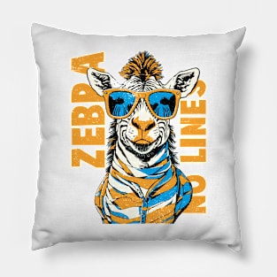 Design Zebra Punk Pillow