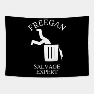 Freegan Salvage Expert Tapestry