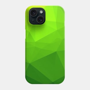 green and yellow Phone Case