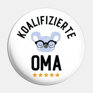 Koalifizierte Oma Lustiges Geschenk Pin