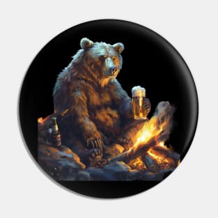 Grizzly Bear Conservation Pin