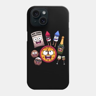 Some Funny New Year Elements Phone Case