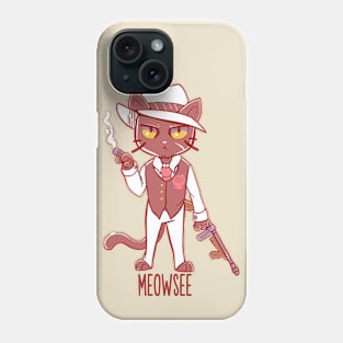 Meowsee Mafia Cat Phone Case