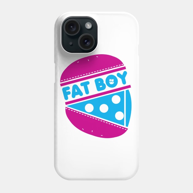 Fat Boy Phone Case by postlopez