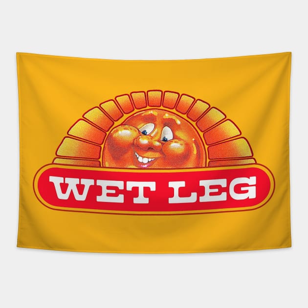 Wet Leg ¬¬¬¬ Original Fan Art Tapestry by unknown_pleasures