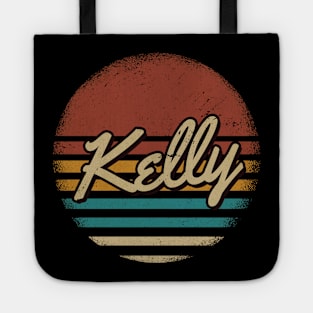 Kelly Vintage Text Tote