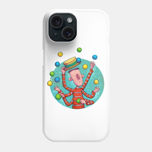 12 Balls! Phone Case by drawboy