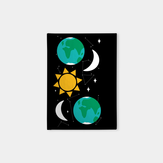 Sun, Moon and Earth