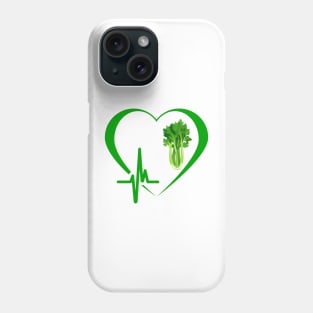 Celery Heartbeat Phone Case
