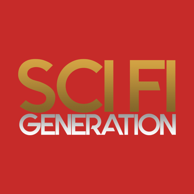 Sci Fi Generation logo (Gold) by Sci Fi Generation Shop