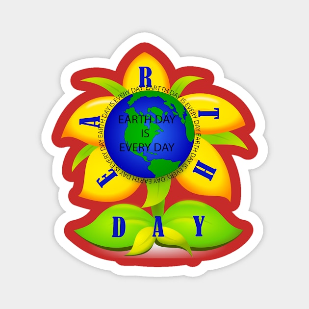 earth day 2020 Magnet by aboss