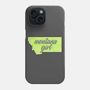 Montana Girl Phone Case