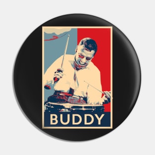 Buddy Rich Hope Poster - Greats of Jazz Music History Pin