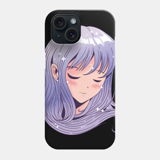 cute girl of Japan animation Phone Case by Midoart