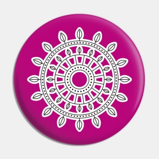 Mandala Design Style Pin