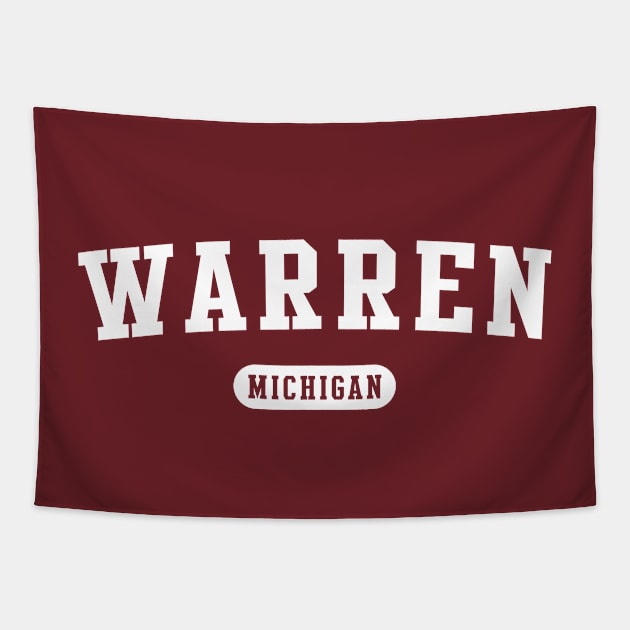 Warren, Michigan Tapestry by Novel_Designs