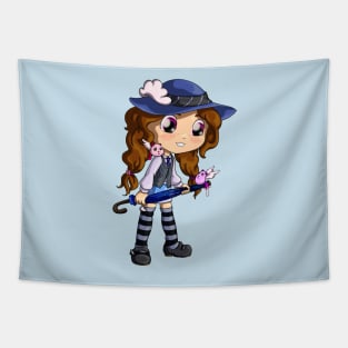 Cloudy Girl Tapestry