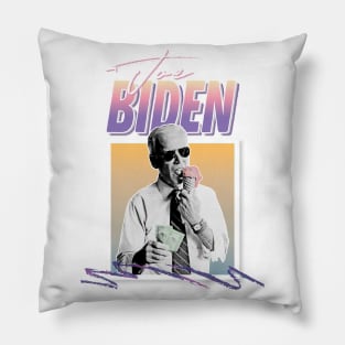 Joe Biden / 90s Style Hipster Statement Design Pillow