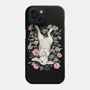 Cottagecore Flower Bunny Rabbit Countryside Garden Lover Phone Case