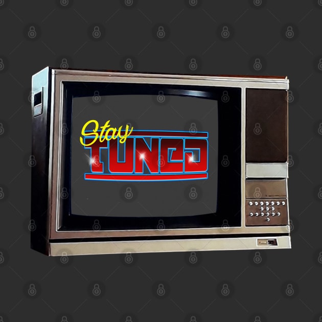 TV SET / STAY TUNED #3 by RickTurner